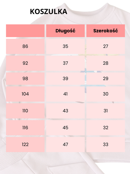 Różowy t-shirt dziecięcy „Wiki”