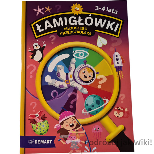 Łamigłówki młodszego przedszkolaka